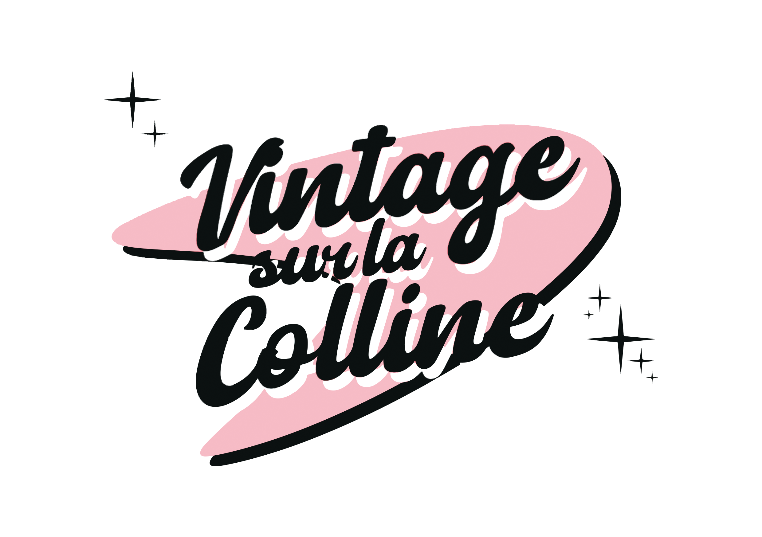 Logo Vintage sur la Colline